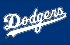 Los Angeles Dodgers 1999 Jersey Logo custom vinyl decal