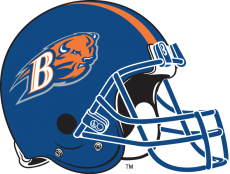Bucknell Bison 2002-Pres Helmet Logo custom vinyl decal