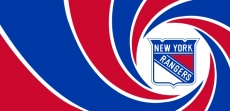 007 New York Rangers logo heat sticker