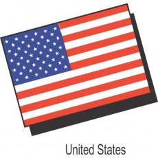 Flag Logo 09 heat sticker