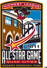 All-Star Game 2011 Primary Logo 3 heat sticker