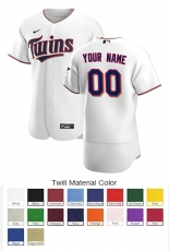 Minnesota Twins Custom Letter and Number Kits for Home Jersey Material Twill