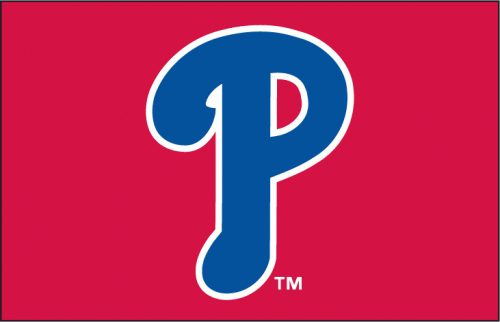 Philadelphia Phillies 1999-2018 Batting Practice Logo heat sticker