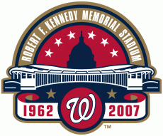 Washington Nationals 2007 Stadium Logo heat sticker