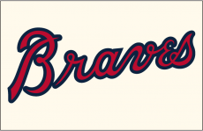 Atlanta Braves 2018-Pres Jersey Logo 01 custom vinyl decal