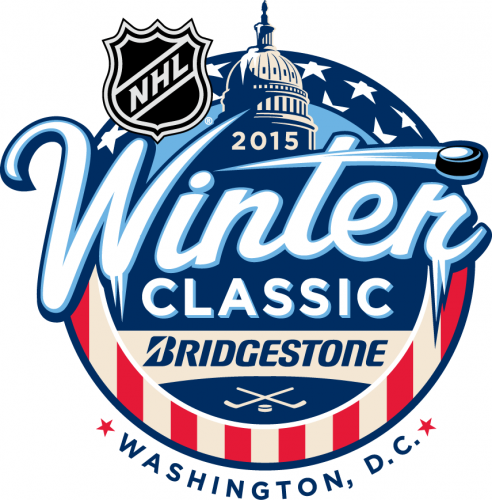 NHL Winter Classic 2014-2015 Logo heat sticker