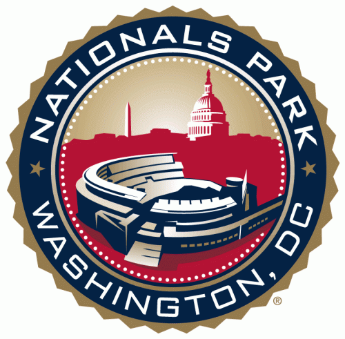 Washington Nationals 2008-Pres Stadium Logo heat sticker