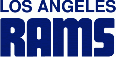 Los Angeles Rams 1972-1983 Wordmark Logo custom vinyl decal