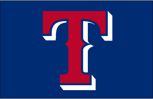 Texas Rangers 2001-2008 Cap Logo heat sticker