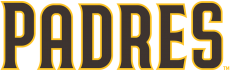 San Diego Padres 2020-Pres Wordmark Logo 02 custom vinyl decal