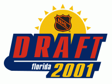 NHL Draft 2000-2001 Logo heat sticker