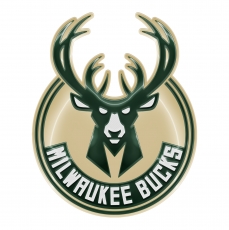 Milwaukee Bucks Crystal Logo heat sticker