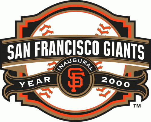 San Francisco Giants 2000 Stadium Logo heat sticker