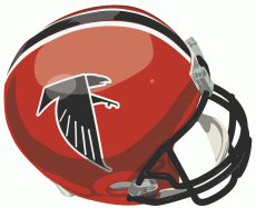 Atlanta Falcons 1984-1989 Helmet Logo heat sticker