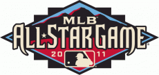MLB All-Star Game 2011 Logo heat sticker