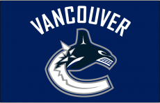 Vancouver Canucks 2007 08-2018 19 Jersey Logo heat sticker