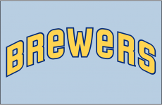 Milwaukee Brewers 1970-1971 Jersey Logo heat sticker