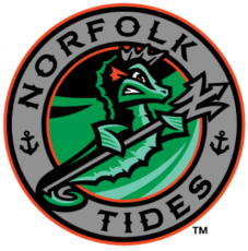 Norfolk Tides 2016-Pres Alternate Logo 2 heat sticker