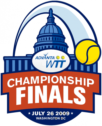 World TeamTennis 2009 Special Event Logo heat sticker