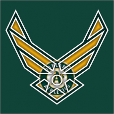 Airforce Oakland Athletics Logo heat sticker