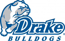 Drake Bulldogs 2015-Pres Primary Logo heat sticker
