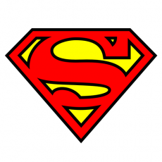 Superman Logo 05 heat sticker