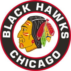 Chicago Blackhawks 1955 56-1956 57 Primary Logo heat sticker