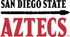 San Diego State Aztecs 2013-Pres Wordmark Logo 03 heat sticker