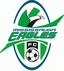 Mississauga Eagles FC Logo heat sticker