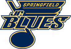 Springfield Junior Blues 2015 16-Pres Primary Logo custom vinyl decal