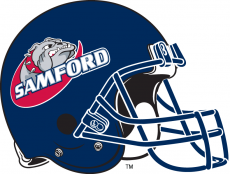 Samford Bulldogs 2000-2015 Helmet Logo custom vinyl decal