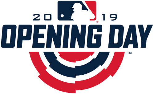 MLB Opening Day 2019 Logo custom vinyl decal
