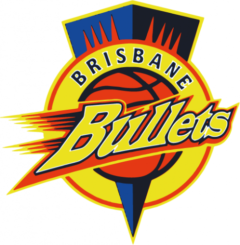 Brisbane Bullets 1992 93-2007 08 Primary Logo heat sticker