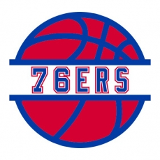 Basketball Philadelphia 76ers Logo heat sticker