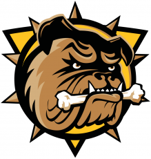 Hamilton Bulldogs 2016 17-Pres Primary Logo heat sticker