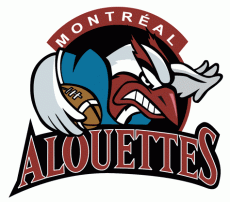 Montreal Alouettes 1996-1999 Primary Logo custom vinyl decal