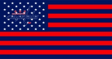 Washington Capitals Flag001 logo heat sticker
