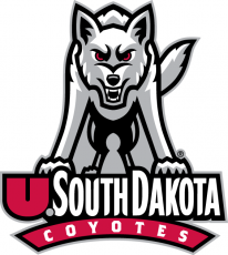 South Dakota Coyotes 2004-2011 Primary Logo heat sticker
