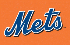 New York Mets 2003-2004 Wordmark Logo heat sticker