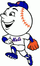New York Mets 1995-1998 Mascot Logo heat sticker