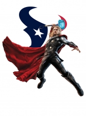 Houston Texans Thor Logo heat sticker