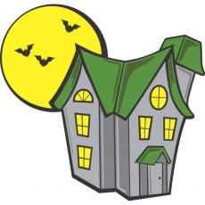 Halloween Logo 06 heat sticker