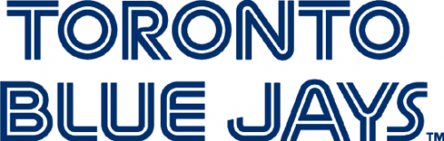 Toronto Blue Jays 1977-1996 Wordmark Logo 02 heat sticker
