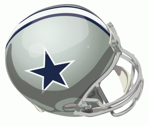 Dallas Cowboys 1964-1966 Helmet Logo custom vinyl decal