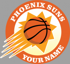 Phoenix Suns Customized Logo heat sticker