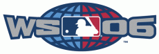 MLB World Series 2006 Alternate Logo custom vinyl decal