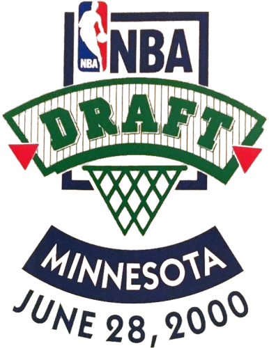 NBA Draft 1999-1900 Logo heat sticker
