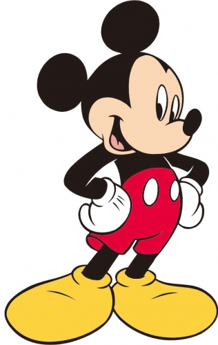 Mickey Mouse Logo 14 heat sticker