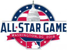 MLB All-Star Game 2018 Logo heat sticker