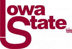 Iowa State Cyclones 1979-1983 Wordmark Logo 01 heat sticker